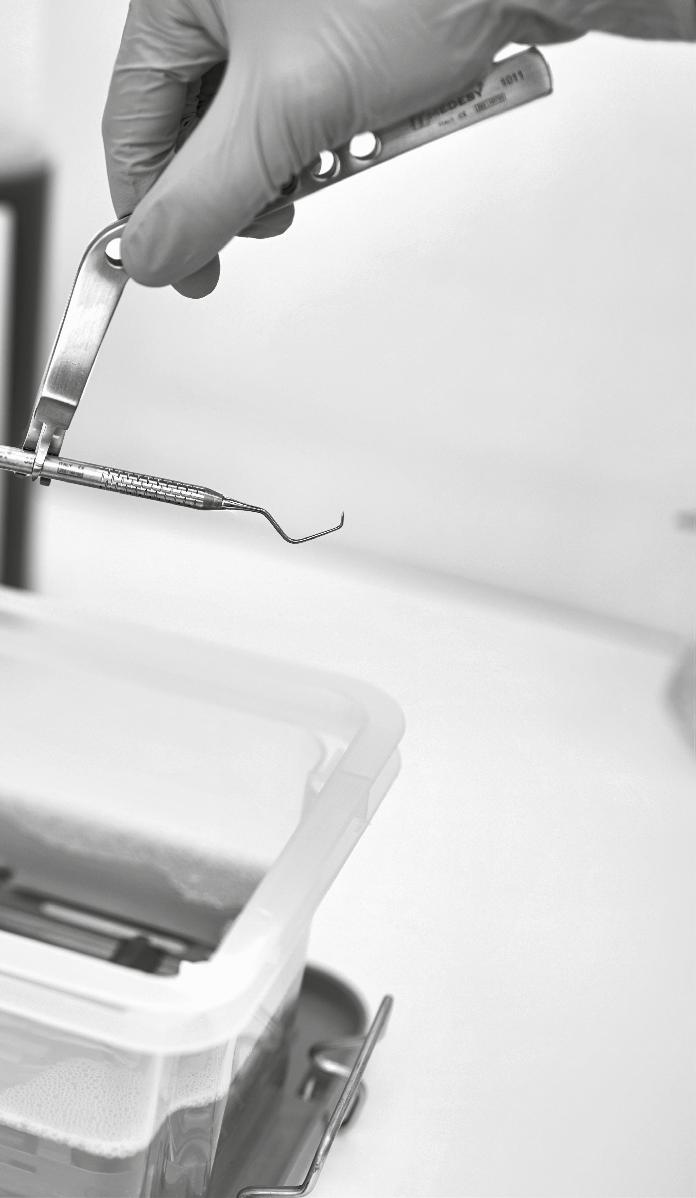Hygiene Cleaning, disinfection and sterilization in a dental practice are a guarantee of protection and safeguarding against infection.