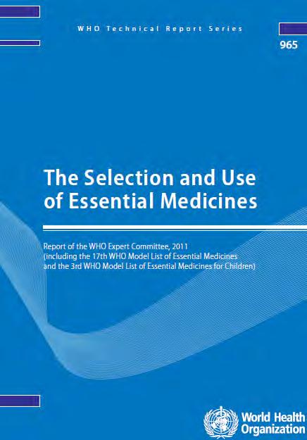 Summary Essential Medicines Concept has become an established approach in international public health and is supported by most governments of the world Carefully developed and implemented EMLs can