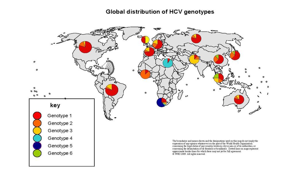 Hepatitis C Genotypes http://www.who.