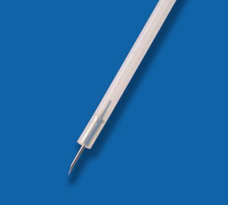 Sclerotherapy Needles Sure Stop The unique design of the Diagmed Sclerotherapy Needle ensures safe, high quality endoscopic procedure with the greatest ease of operation available.