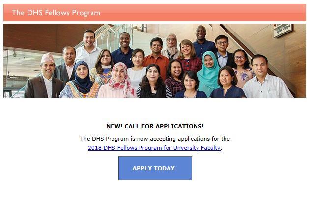 DHS Fellow Program Applications Due Nov 10 2018 DHS Fellows Program University Faculty from
