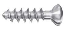 Screws Used with the 2.7 mm/3.5 mm LCP Distal Fibula Plates Stainless Steel and Titanium 4.