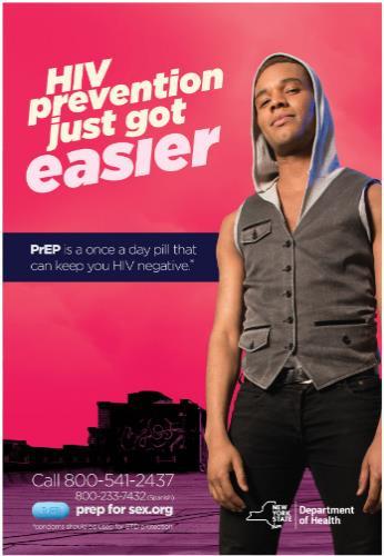 Current PrEP Initiatives PrEP Education Campaign: HIV Prevention Just Got Easier Implementation of a PrEP pilot in six sites Enhancements to 23 provider contracts to include on-site PrEP Specialists