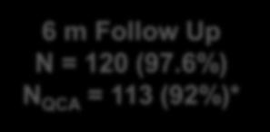0 %) 12 m Follow Up N = 119 (100%) 24 m Follow Up N = 116 (100%) 3 patients did not