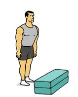 a minimum. 4. Land on both feet. Rest for 1-2 seconds and repeat Prior to takeoff extend the ankles to their maximum range (full plantar flexion) to ensure proper mechanics. Jump to Box 1.