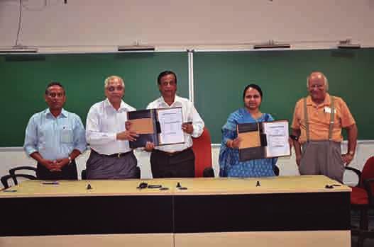 MoU with NISER An MoU was signed between LVPEI Bhubaneswar and NISER (National Institute of Science, Education and Research, Dept.