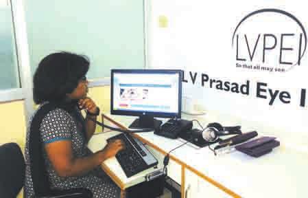 Helpline for Visually Challenged A new HelpLine for the Visually Challenged was launched on 27 September 2013 at the Kallam Anji Reddy campus in Hyderabad.