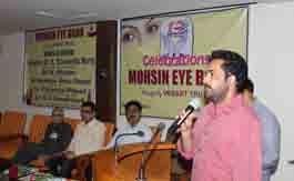 Kishan Reddy delivered a talk on eye donation. A total of 85 participants attended this meet including doctors and paramedical staff.