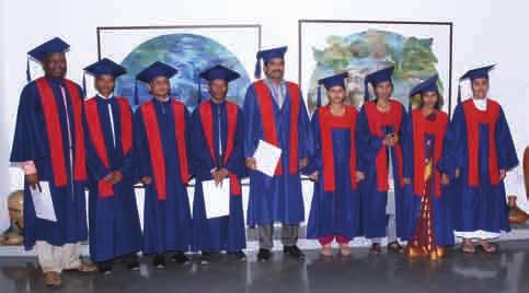 23 students graduated on this occasion - 3 in Diploma in Community Eye Health, 11 in Diploma in Eye Health Management and 9 in Program Management and Evaluation.