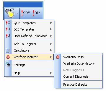 Warfarin Management Warfarin Management The Warfarin Management module is a powerful tool for monitoring INR results and advising on the dosing regime.