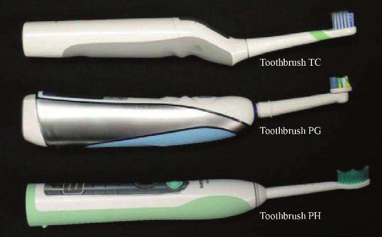A28 The Journal of Clinical Dentistry Vol. XXIII, Spec. Iss. A Figure 4. Handle length for the three toothbrushes. Elastomeric Materials Presence.