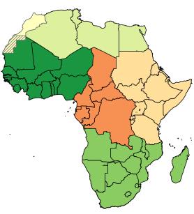 Results (2): Sub- 27% regional differences in Africa 64% 76% 79% % of reporting