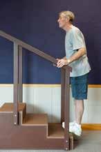 Patient s arms are placed on wall and involved knee is kept straight with heel flat to the