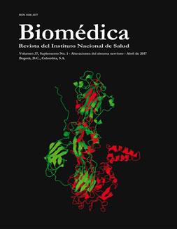 Thematic supplements 2017 Biomédica, volume 37, supplement 1, Nervous system disorders Publication date: April, 2017 Cover: Alignment of the molecular structure of the first 200 amino acids of