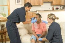 Emergency Medical Care Treat the same as any patient experiencing shortness of