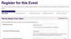 Follow these step-by-step directions below to set up your Relay For Life Web page and