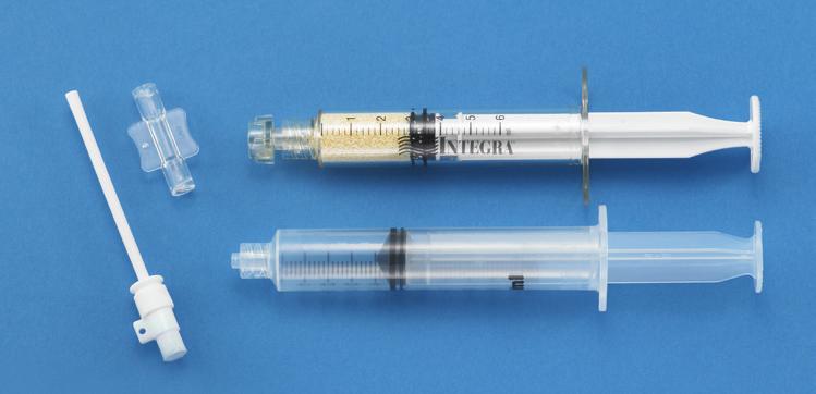 flexible injector flexible empty injector syringe Steps