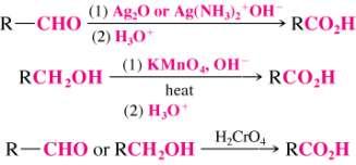 Preparation of Carboxylic Acids By Oxidation of Alkanes By