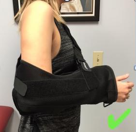 How to Apply Your Shoulder Sling: Note: Please see drjeffreywitty.