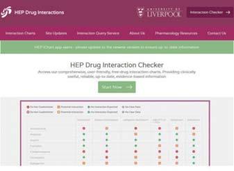 Drug-Drug Interaction Evaluation www.hep-druginteractions.org.