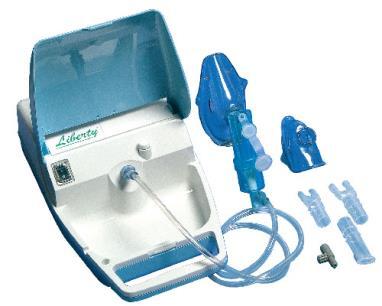 Devices NEBULISER: A nebuliser pushes compressed air through liquid medication, which makes it a mist.
