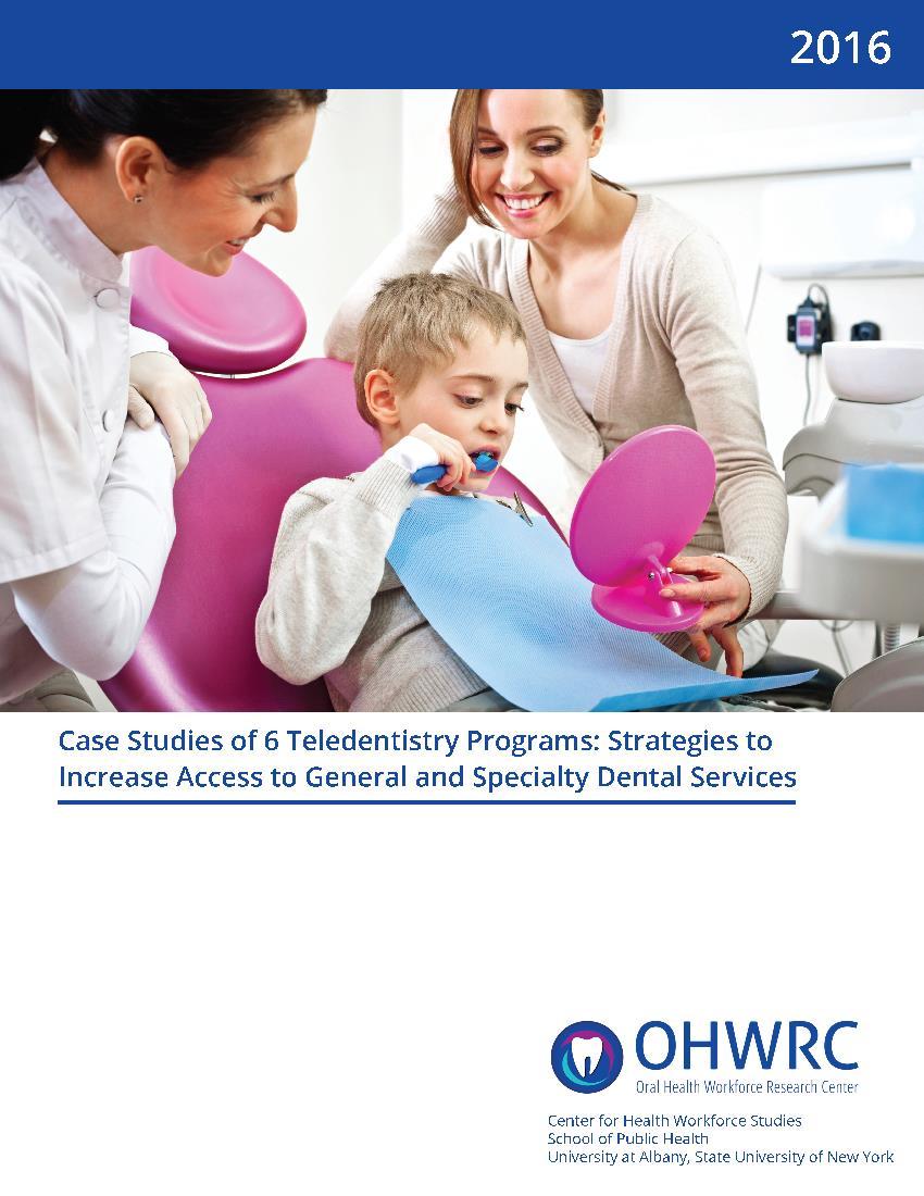 A study of children using teledentistry services at Finger Lakes Community Health Center, NY: Outcomes from