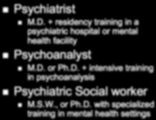 in psychology + internship in a marital- or student-counseling setting School Psychologist Doctoral