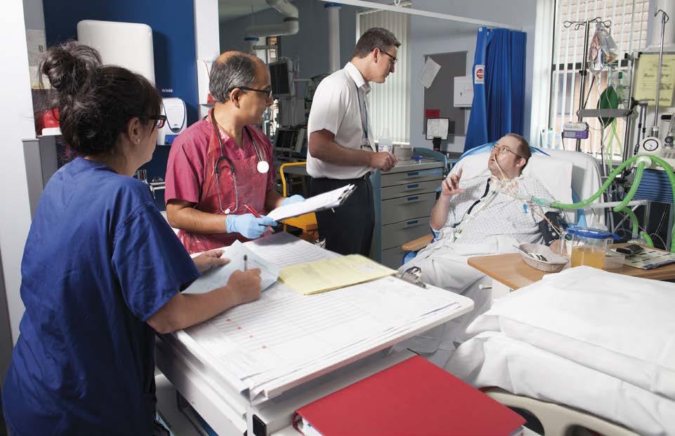 High-dependency unit (HDU) or intensive care unit (ICU) After some major operations, you may need care in the HDU or ICU. If this is planned, it will be discussed with you beforehand.
