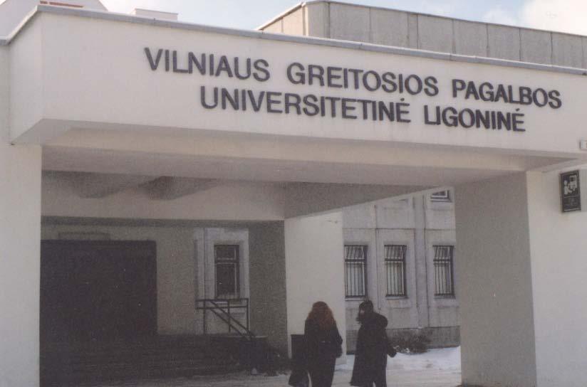 ANAESTHESIOLOGY in VILNIUS UNIVERSITY