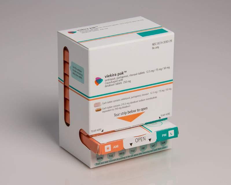 VIEKIRA (AbbVie) được EMA và FDA chấp nhận