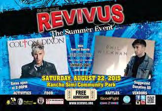 Marketing & Advertising The official 4x6 Revivus postcard is handed out to over 10,000 people by our street team.