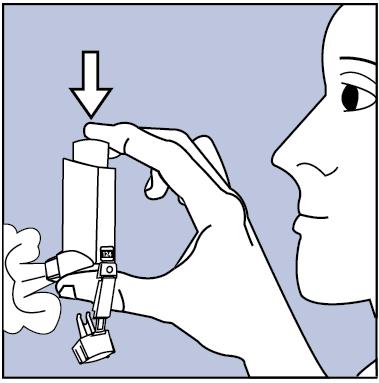 Priming your ADVAIR HFA inhaler Before you use ADVAIR HFA for the first time, you must prime the inhaler so that you will get the right amount of medicine when you use it.
