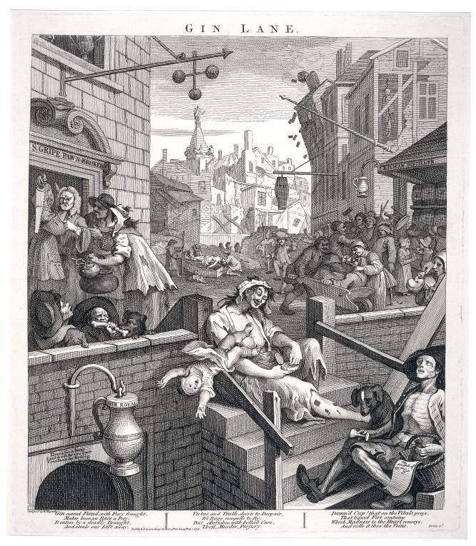 1 Introduction to the Licensing Act 2003 Introduction In 1751, the painter William Hogarth revealed his latest imaginary work Gin Lane, a depiction of the misuse of alcohol that shocked polite
