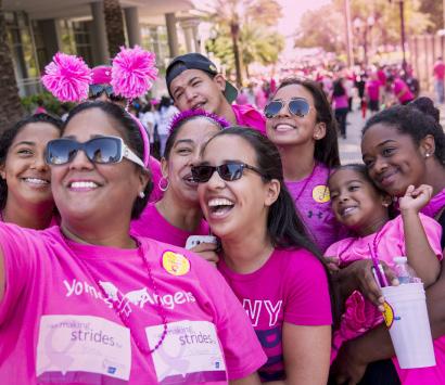 With your help, we are saving lives from breast cancer and celebrating life.