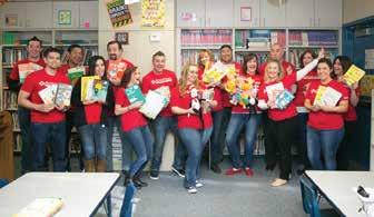 Seuss books to 25 classrooms at