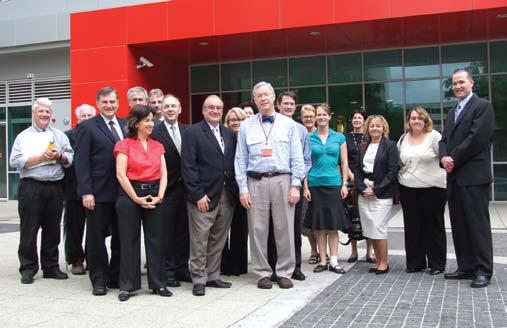 Professor Peter Ravenscroft (centre) and members of the PCMWG pictured above met in Canberra November 2007.