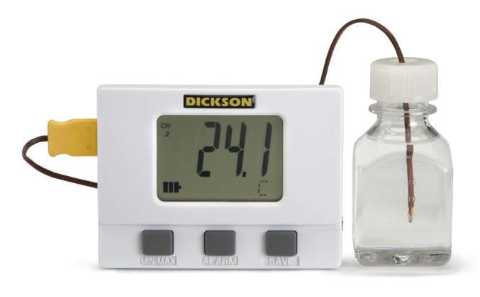 Certified calibrated thermometers Digital thermometer with detachable probe in