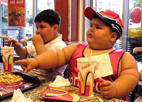 The childhood obesity rate is