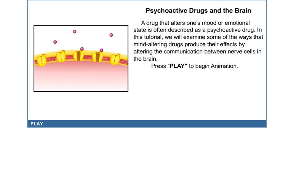 Psychoactive Drugs and Communication between