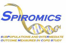 identified a large number of people with emphysema despite normal spirometry 10,300 subjects Spiromics Dr