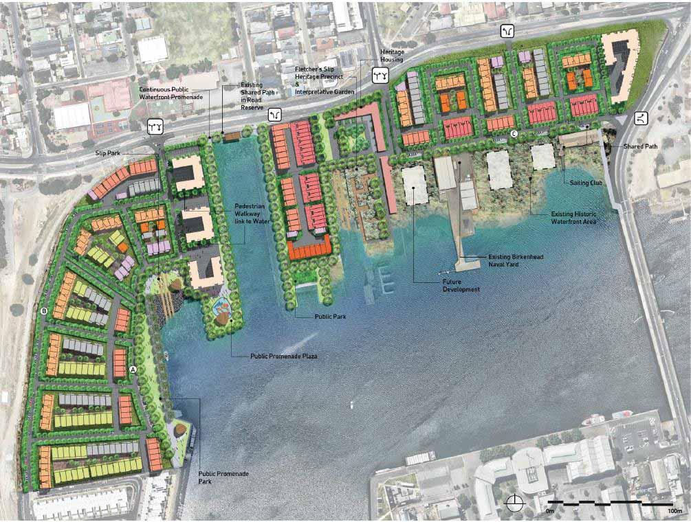 Port Adelaide masterplan (indicative,