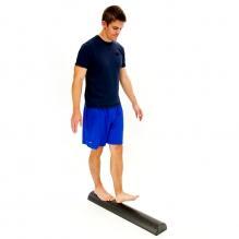 Balance BALANCE BEAM - TANDEM WALK Place a half foam roll on the ground in a forward-back direction with the rounded side up.