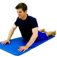 Calf Stretch Standing Gastroc Stretch (Straight Leg) Using an incline board, small step or towel roll to get