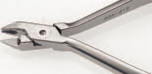 030" (.76 mm) 204-302 Bird Beak Pliers An instrument for all types of wire bending. The round- and pyramidshaped tapered beaks will work with any size wire up to.030" (.76 mm). 204-304 Tweed Loop Forming Pliers Excellent for making precise loops in.
