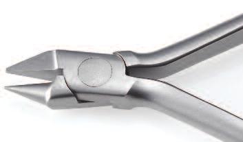 to.030" (.76mm). 205-310 205-302 19 NiTi Three Jaw Pliers Bends and forms NiTi and all other archwires up to.020" (.51mm).