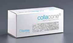 collacone collagen fibres 3 dimensional network - 3 dimensional matrix for tissue ingrowth - Controlled