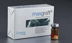 SEM: maxgraft Granules Properties - Preserved biomechanical properties - Sterile without antigene effects - Storeable at room temperature - Osteoconductive properties