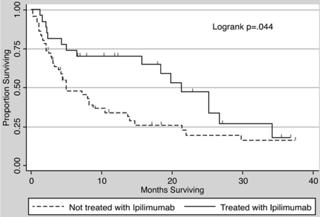 Retrospective data on melanoma BM patients treated
