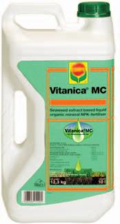 Vitanica /Ferro Top fluid Product Composition Characteristics Presentation Use Vitanica P 3 5.0% N+10.0% K 2 O+ 0.01% B+0.003% Cu+ 0.02% Fe+0.01% Mn+ 0.002% Zn+0.