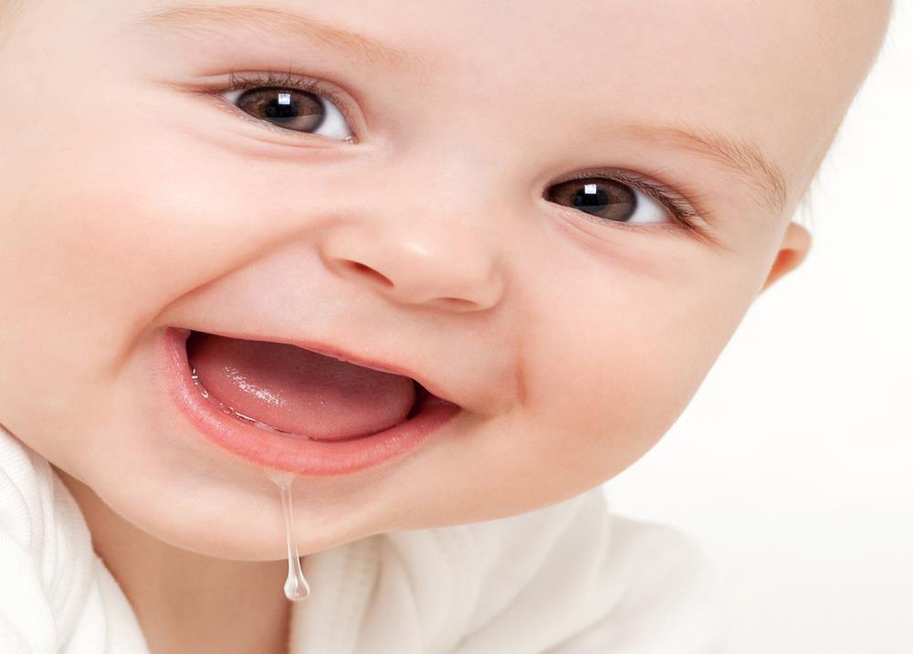 The production of saliva increases when food or